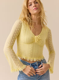 Boston Bell Sleeve Lace Top - TULLABEE