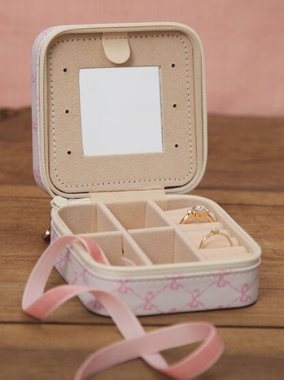 Bow Print Jewelry Box - TULLABEE