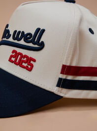 All Is Well Trucker Hat Detail 2 - TULLABEE