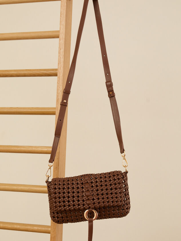 Knotted Foldover Crossbody Detail 2 - TULLABEE