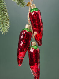 Red Chilis Ornament Detail 2 - TULLABEE