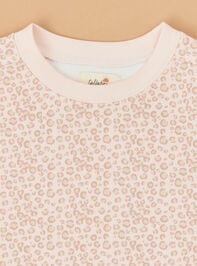 Lilah Leopard Pullover Detail 3 - TULLABEE