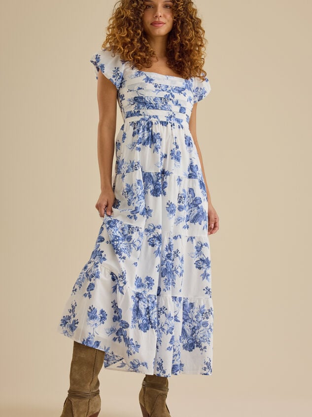 Denice Floral Maxi Dress - TULLABEE
