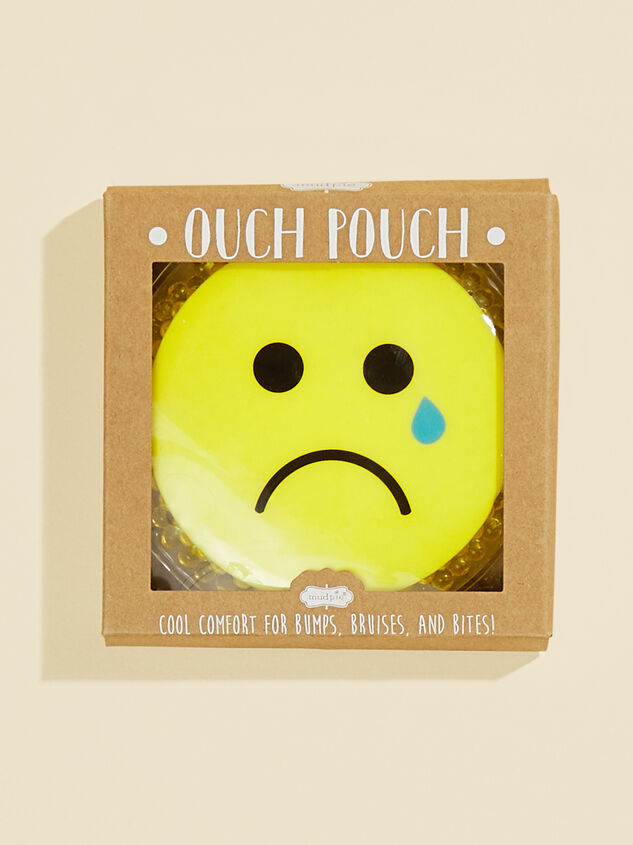 Smiley Ouch Pouch by MudPie Detail 3 - TULLABEE