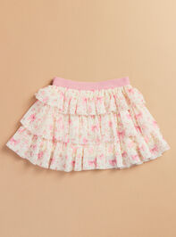 Ava Floral Bow Tutu Detail 2 - TULLABEE