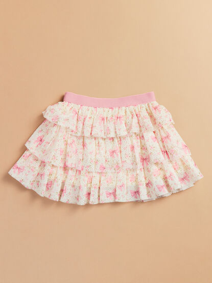 Ava Floral Bow Tutu - TULLABEE