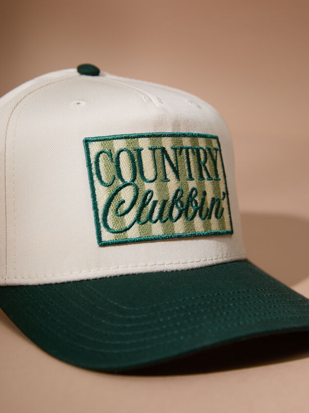Country Clubbin' Trucker Hat Detail 4 - TULLABEE