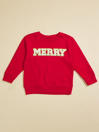 Merry Patch Sweatshirt - TULLABEE