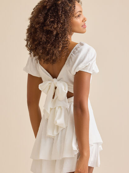 Vienna Crossover Romper - TULLABEE