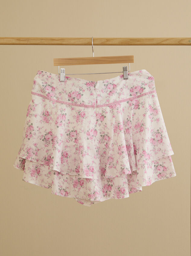 Carly Floral Skirt Detail 3 - TULLABEE