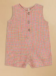 Maverick Gingham Romper by Rylee + Cru - TULLABEE