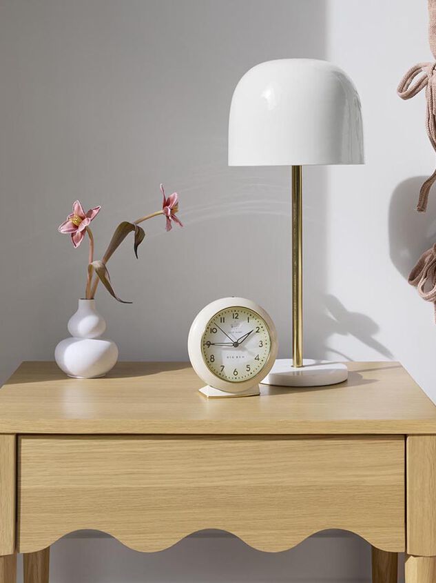 Scout Enamel Table Lamp Detail 2 - TULLABEE