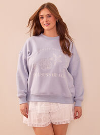 Cousins Beach Graphic Sweatshirt Detail 2 - TULLABEE