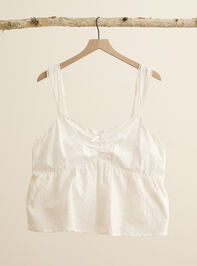 Carley Eyelet Tank - TULLABEE