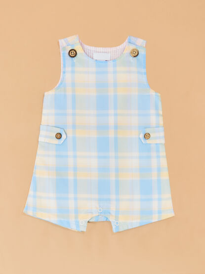 Griffin Gingham Shortall by Mudpie - TULLABEE