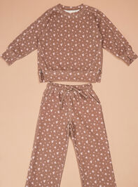 Alessia Floral Sweatpants - TULLABEE