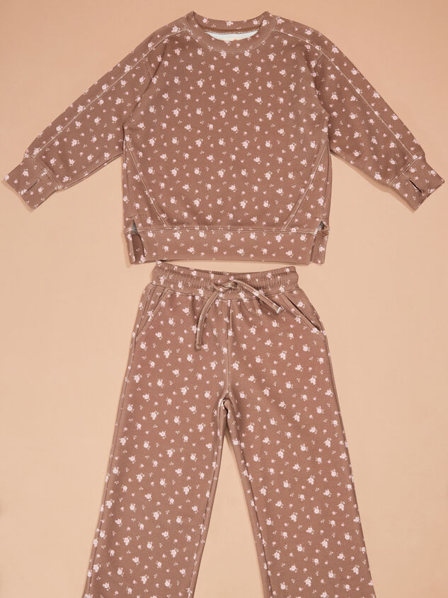 Alessia Floral Sweatpants - TULLABEE