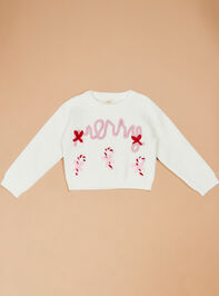 Merry Bow Knit Sweater - TULLABEE