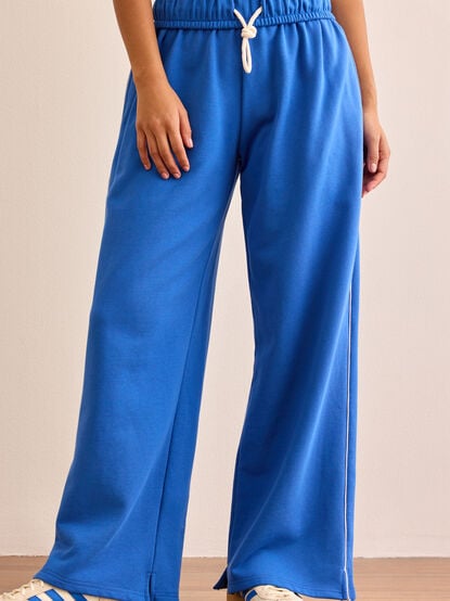 Off The Court Wide Leg Pants - TULLABEE