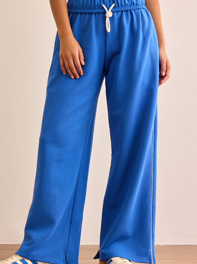 Off The Court Wide Leg Pants Detail 2 - TULLABEE