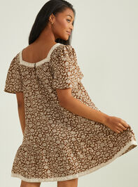 Aurelia Floral Mama Dress Detail 5 - TULLABEE