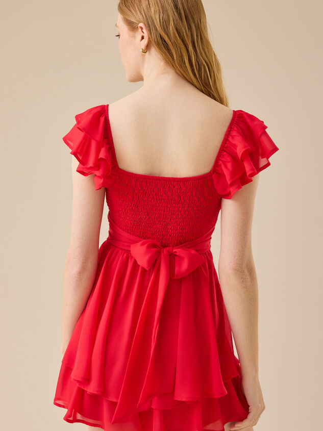 Lainey Double Layered Romper Detail 4 - TULLABEE