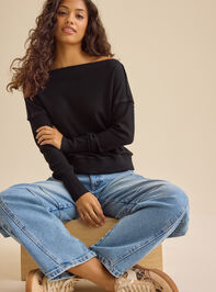 Ariadne Thermal Boatneck Top - TULLABEE