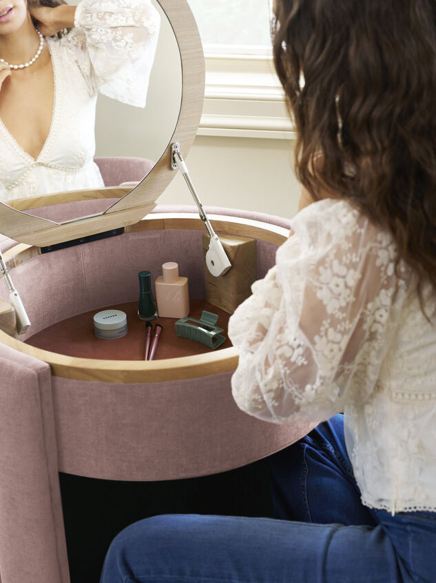 Violetta Vanity Desk Detail 2 - TULLABEE