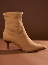 Masie Suede Booties - TULLABEE