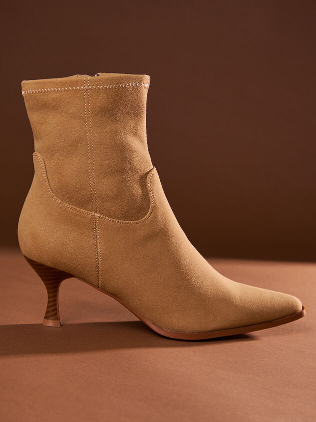 Masie Suede Booties - TULLABEE