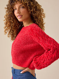 Britton Cable Sweater Detail 5 - TULLABEE