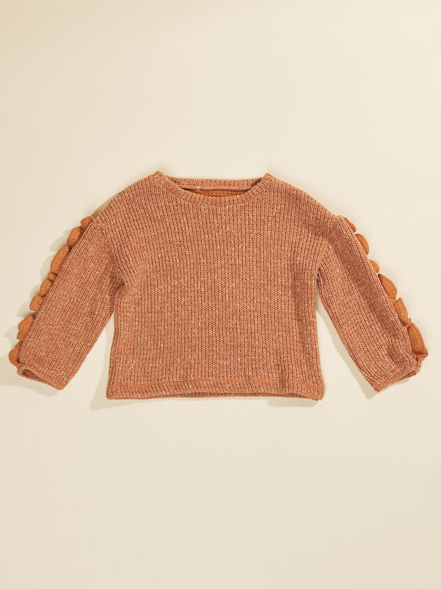 Jess Ruffle Sleeve Sweater - TULLABEE