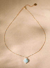 Seashell Charm Necklace - TULLABEE