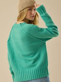 Laurel Raglan Sweater Detail 5 - TULLABEE