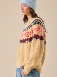 Darcy Fair Isle Sweater Detail 4 - TULLABEE