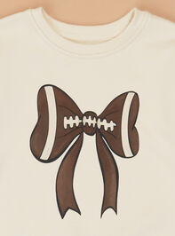 Fancy Football Sweatshirt Detail 2 - TULLABEE