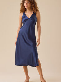 Kierra Satin Maxi Dress - TULLABEE