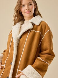 Flora Suede Jacket Detail 4 - TULLABEE