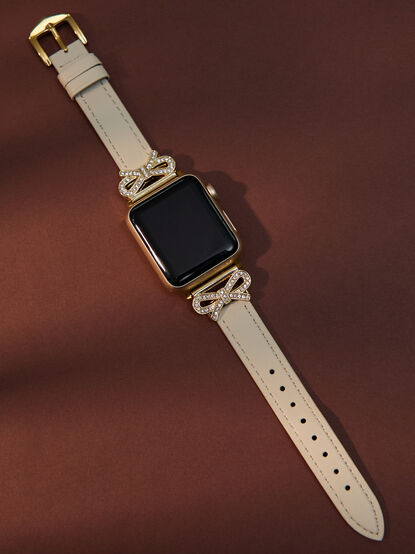 Gold Bow Watch Band - TULLABEE