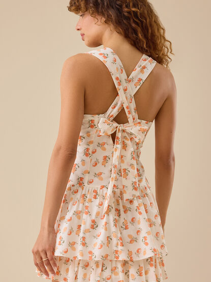 Léa Fruit Mini Dress - TULLABEE