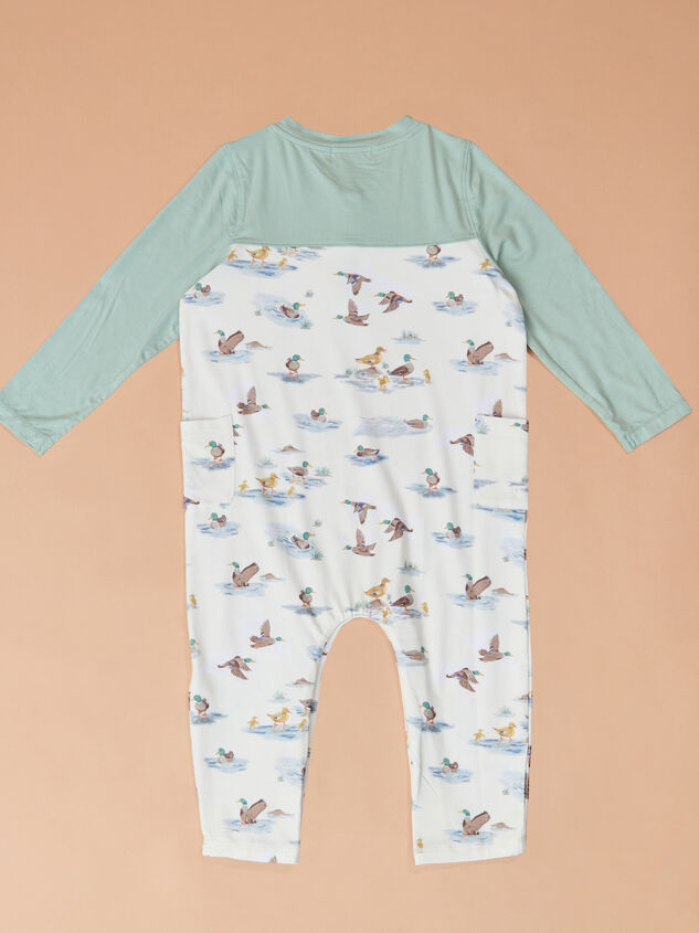 Manny Mallard Jumpsuit Detail 4 - TULLABEE