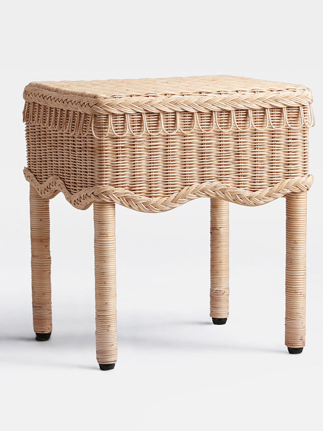 Belle Woven Side Table Detail 3 - TULLABEE