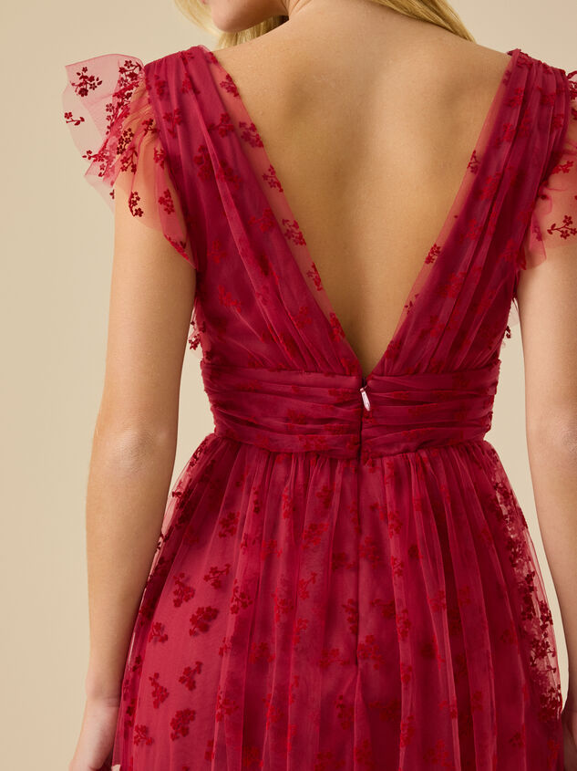 Elouise Maxi Dress Detail 6 - TULLABEE
