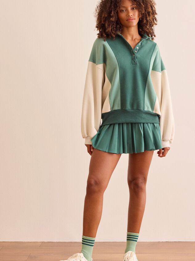 Peak Balloon Sleeve Pullover - TULLABEE