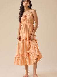 Callie Tiered Midi Dress - TULLABEE