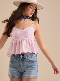 Lucia Denim Shorts - TULLABEE