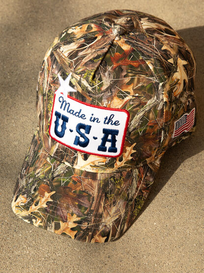 Made in USA Camo Trucker Hat - TULLABEE