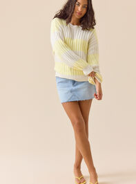 Annette Striped Sweater Detail 3 - TULLABEE