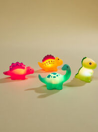 Dino Light Up Bath Toys by MudPie Detail 2 - TULLABEE