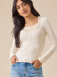 Mandy Long Sleeve Layered Top - TULLABEE